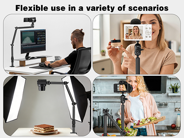desk clamp camera mount
