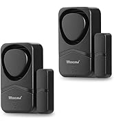 Wsdcam Window and Door Alarms for Home Security, 110dB Magnetic Sensor Alarm, Pool Door Alarm for...