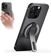 TODI for MagSafe Phone Grip Stand, 3-in-1 Magnetic Finger Ring Holder with Double-Sided Magnet, F...