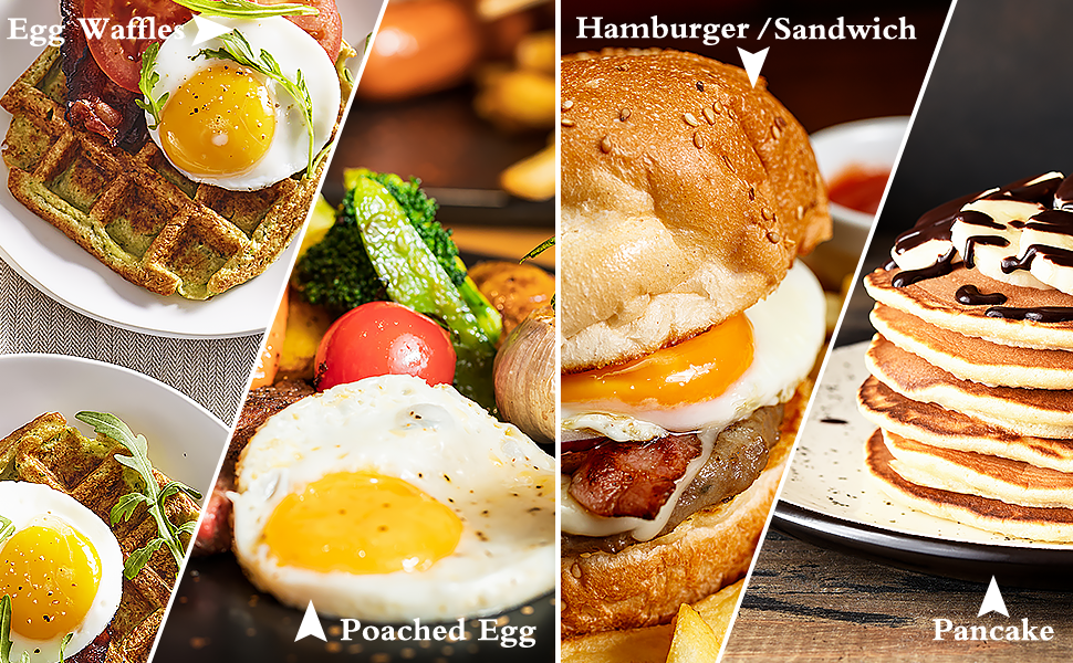 LXLOVESM 3&amp;#39;&amp;#39;+4&amp;#39;&amp;#39;+6&amp;#39;&amp;#39; Egg Rings Set