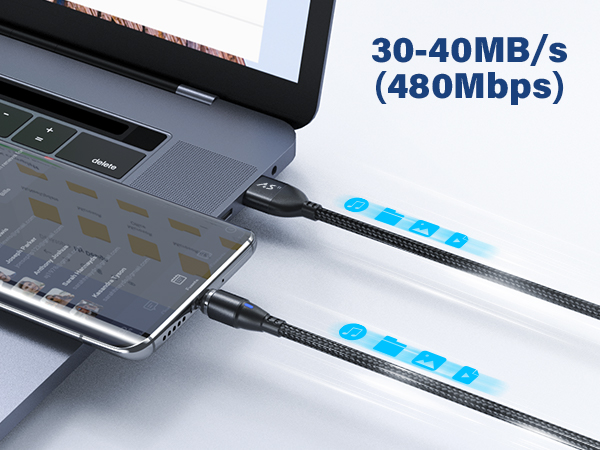 magnetic charge cord