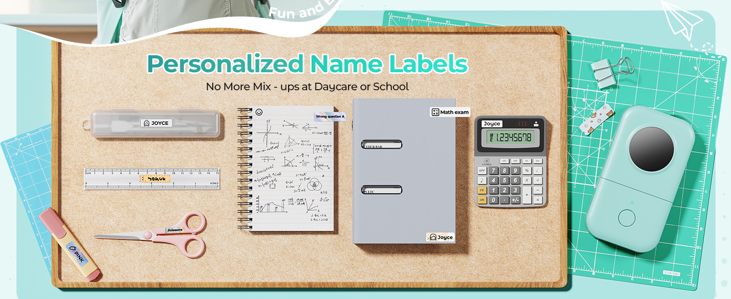 Phomemo D30 Label Maker machine with tapes