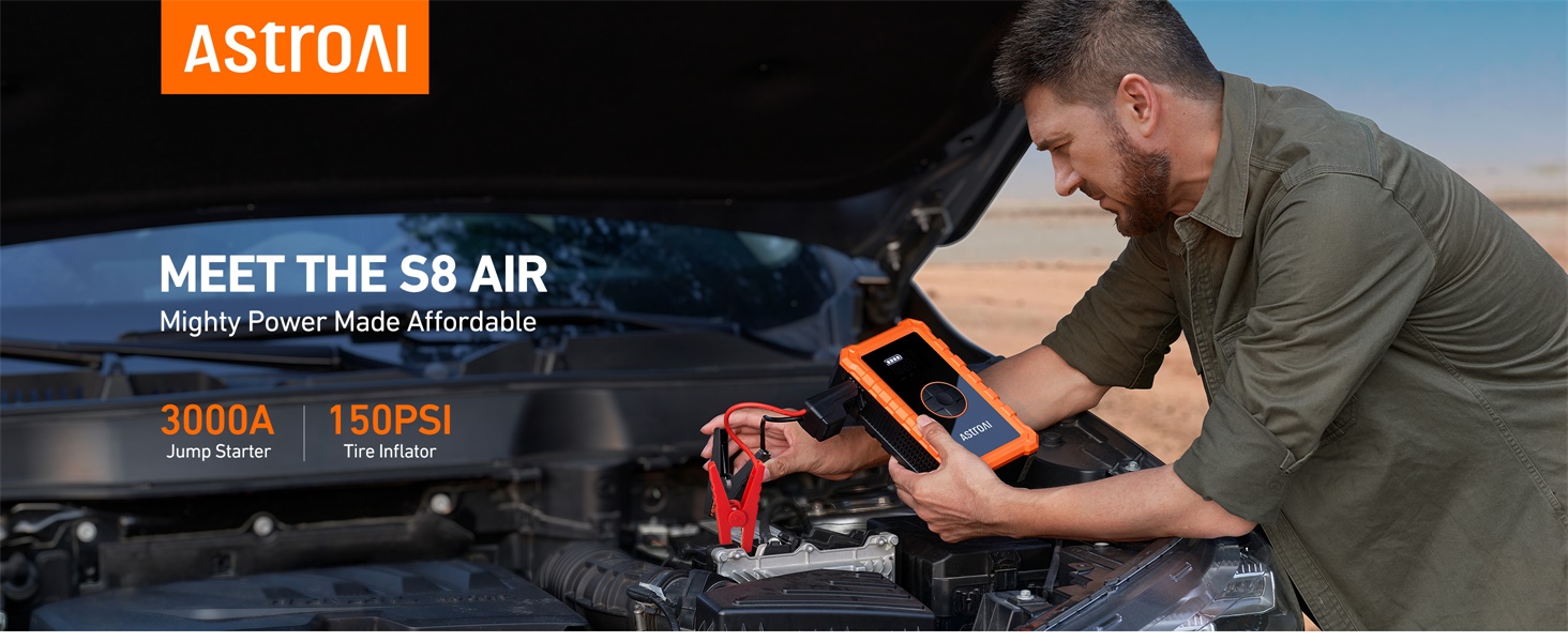 S8 Air Jump Starter