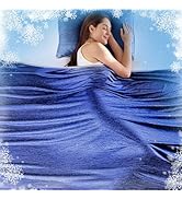 KMUSET Cooling Blanket Twin (60"x80"), Double Sided Summer Cooling Blankets for Hot Sleepers &amp; Ni...