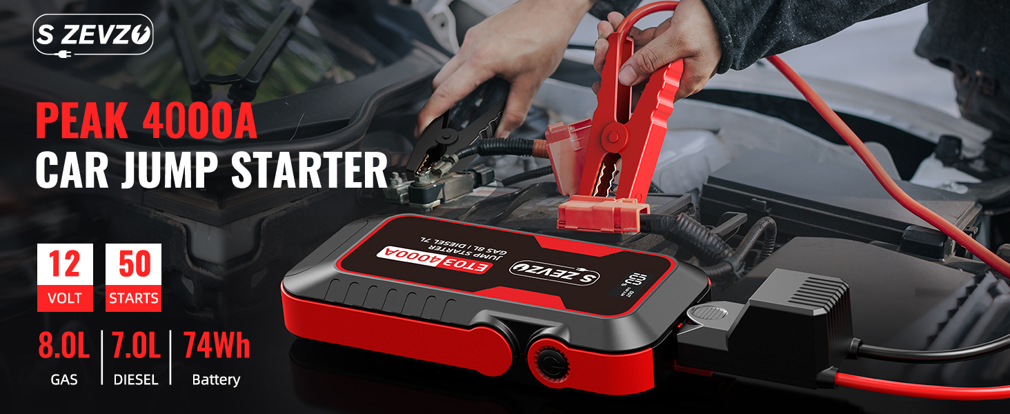 car battery jump starter