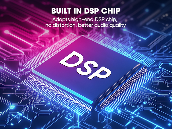 Built in DSP chip