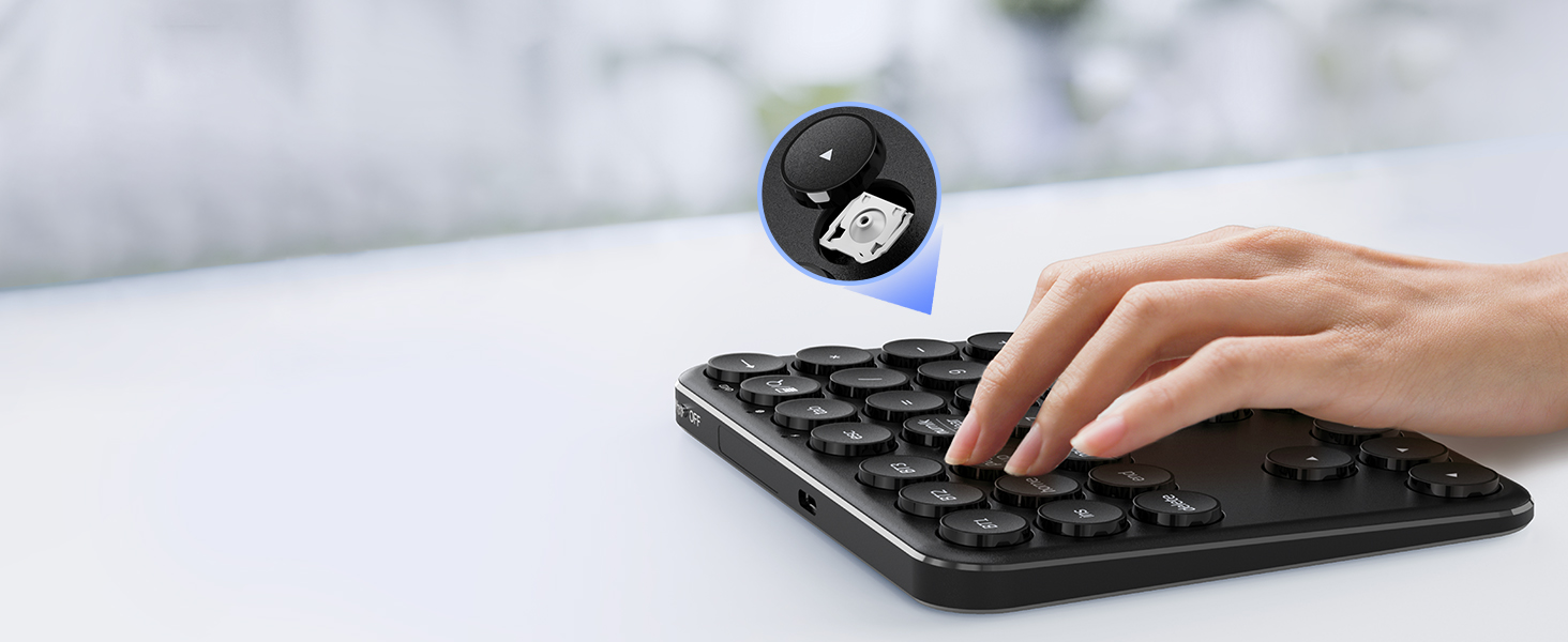 bluetooth number pad