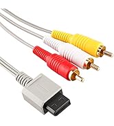 AV Cable for Wii Wii U, Composite Audio Video TV Connector Cable Cord for Nintendo Wii U/Wii
