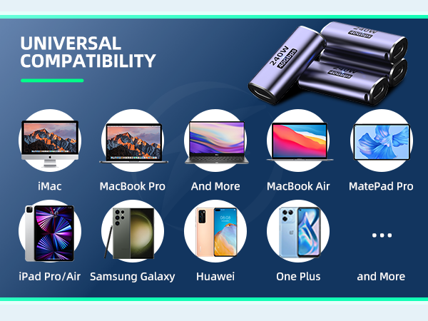usb c female to female adapter