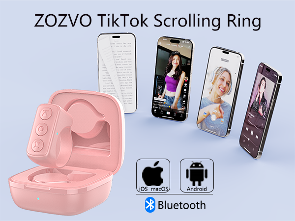 ZOZVO Tiktok Scrolling Ring