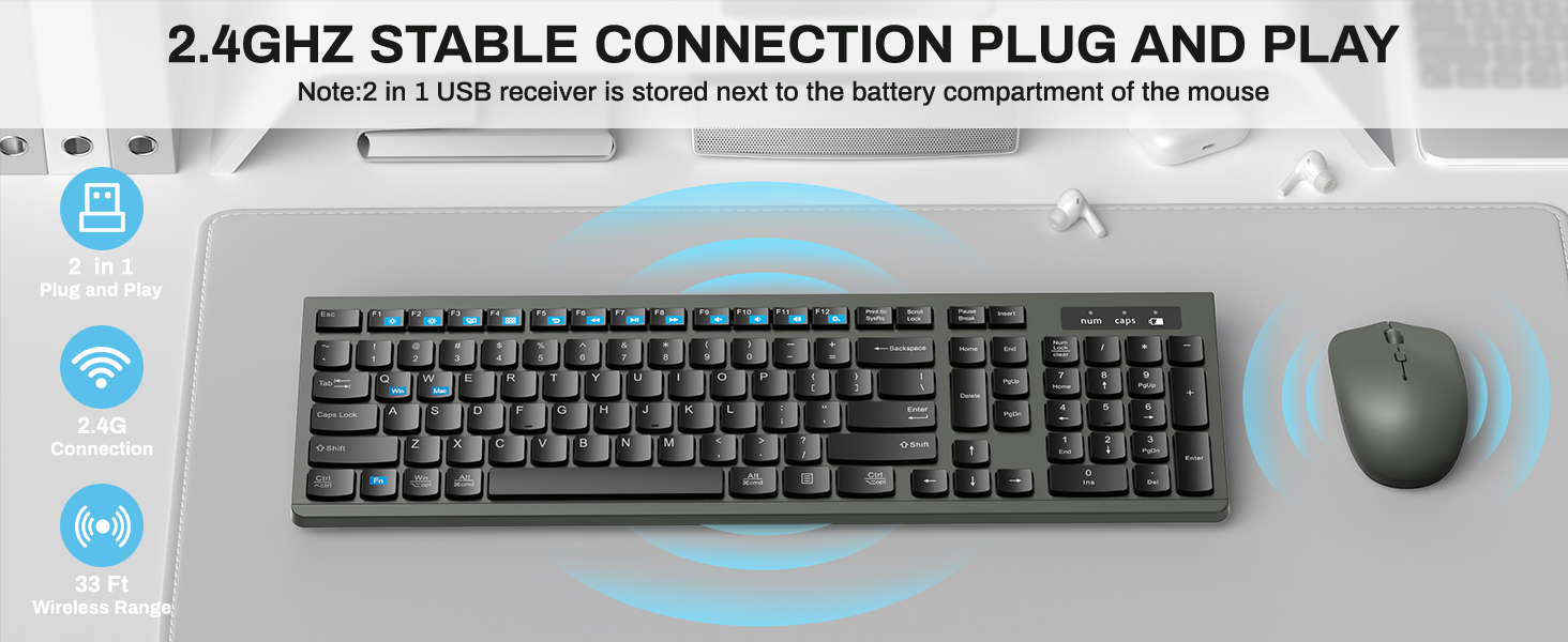 wireless keyboard and mouse 3