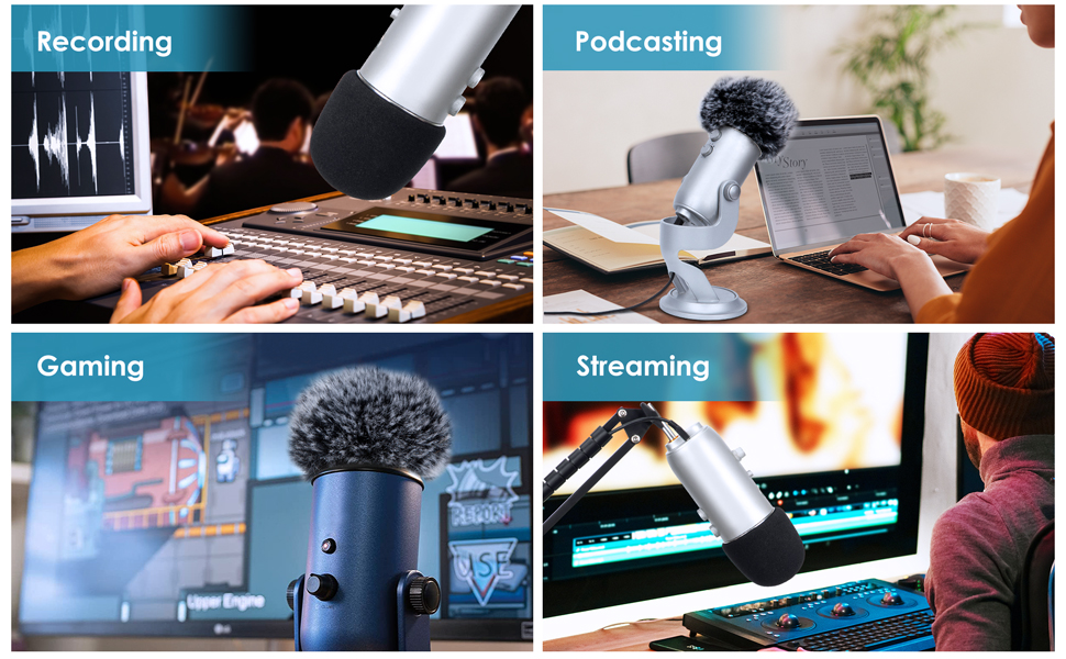 Perfect Protection - Keeps your Blue Yeti Microphone safe from harmful, dust and moisture