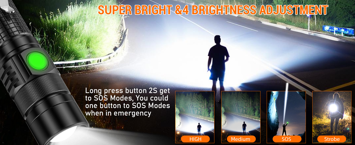 small LED flashlight