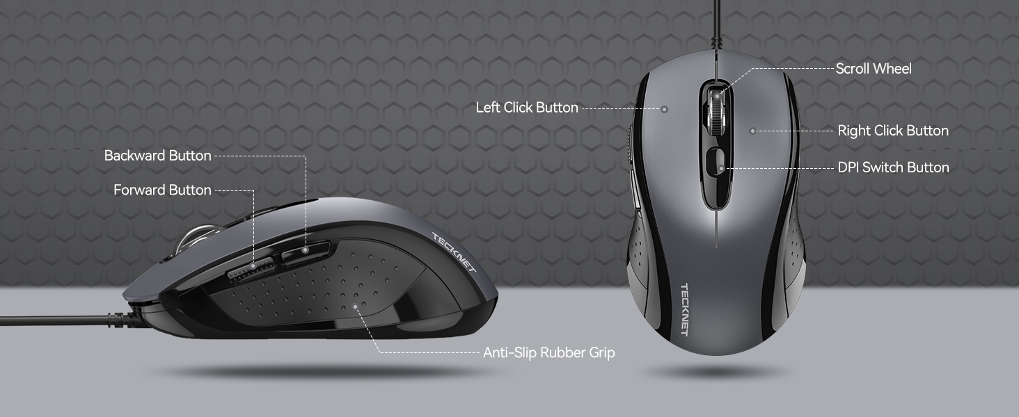 a mouse and a mouse on a table