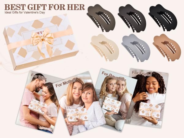 flat hair clips