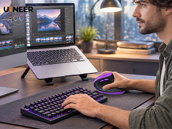 wireless vertical mouse