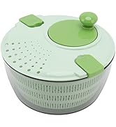 Salad Spinner, Salad Bowl, 4L Vegetable Dryer PP Salad Spinner Multifunction Salad Drainer Bowl f...