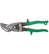Crescent Wiss MetalMaster Offset Straight &amp; Right Cut Aviation Snips - Heavy-Duty Metal Cutter wi...