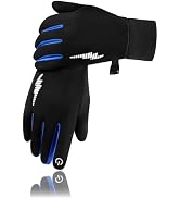 Duoyeree Kids Winter Gloves Warm Touchscreen Windproof Water Resistant Soft Lining Cycling Skiing...