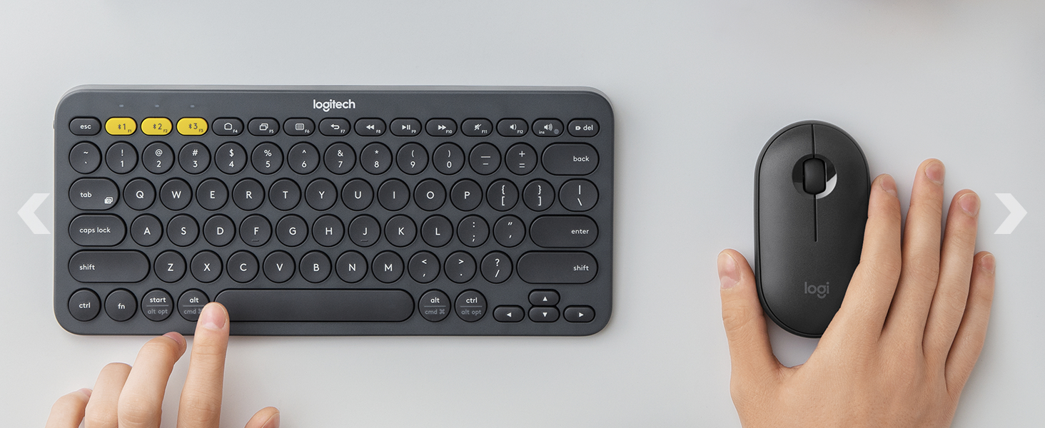 k380 wireless compact keyboard and m350 wireless compact mouse graphite