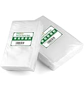 MakMeFre100 Count Vacuum Sealer Bags 50 Each Size Quart 8" x 12" and Gallon 11" x 16"for Food,BPA...