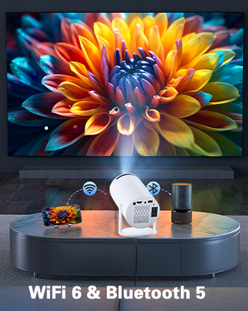 projectors with bluetooth and wi-fi