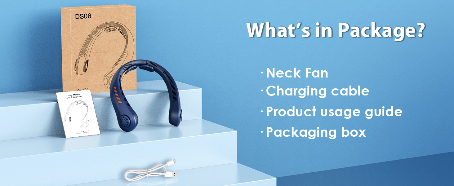 Neck Fan Rechargeable