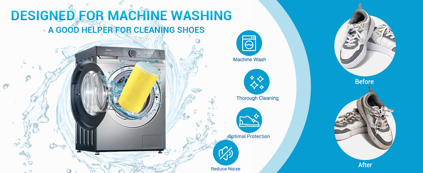 shoe washing bag