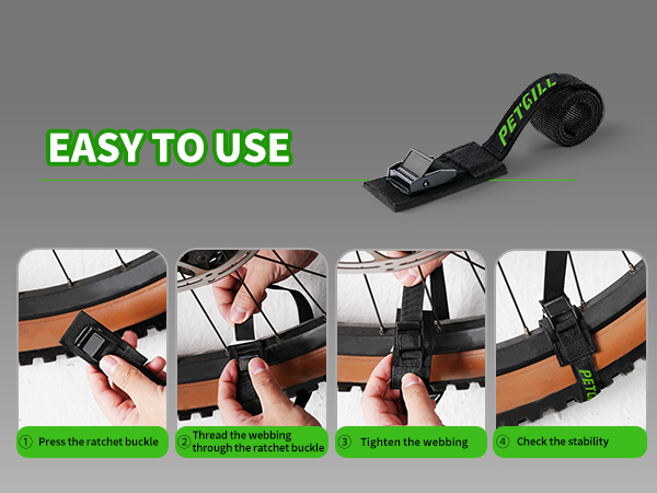 bike rack straps