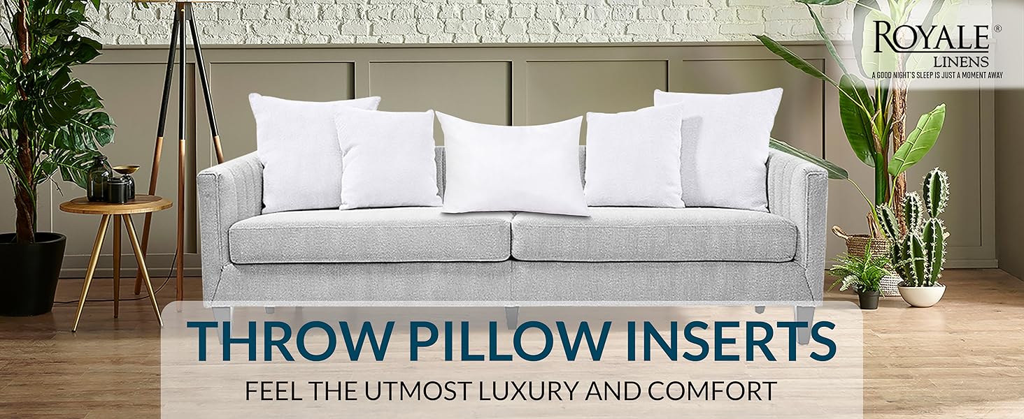 throw pillow pillow insert cushion insert 12x12 pillow 12x20 pillow 14x14 pillow 16x16 pillow 18x18