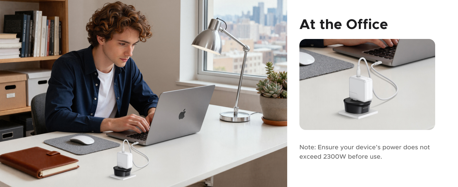 UGREEN eu plug Travel adapter