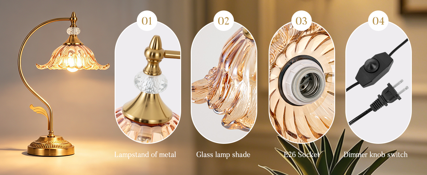 Plug in Table Lamp