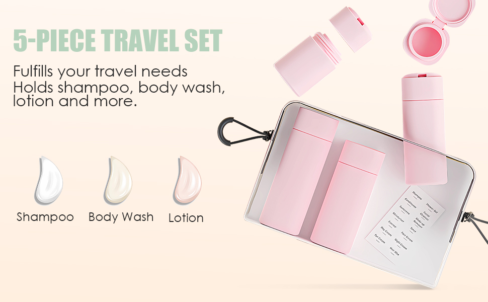 Travel Bottles for Toiletries