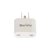 Merisky Safety Adapter, Ground Socket Splitter, Multiple Grounding Products in to Singl...