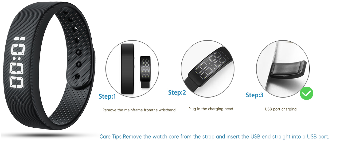 Easy 1-Step USB Charging