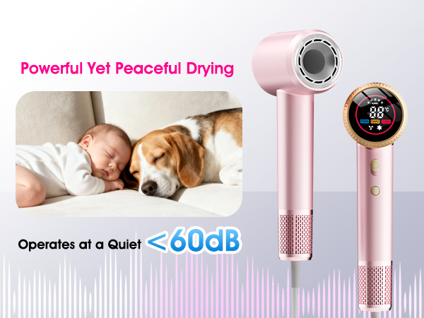 Low Noise Hair Dryer