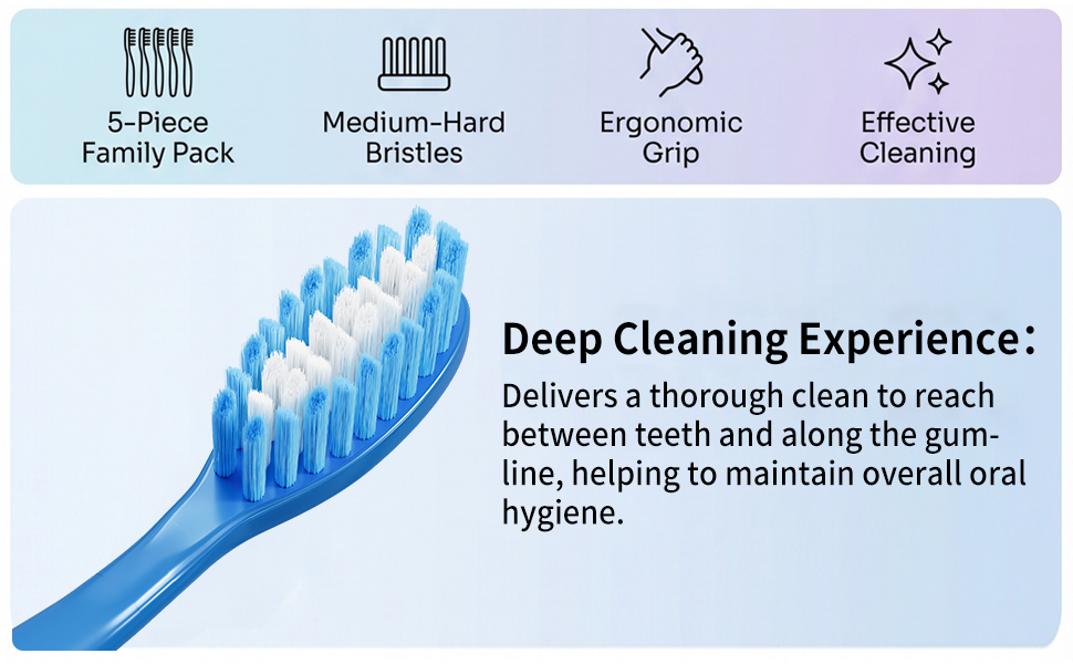 toothbrush medium adult