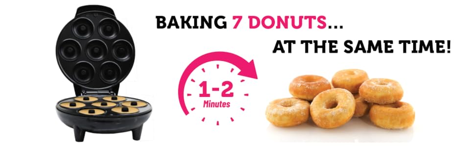 Baking Seven Donuts At A Time