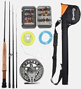 fly fishing rod reel combo