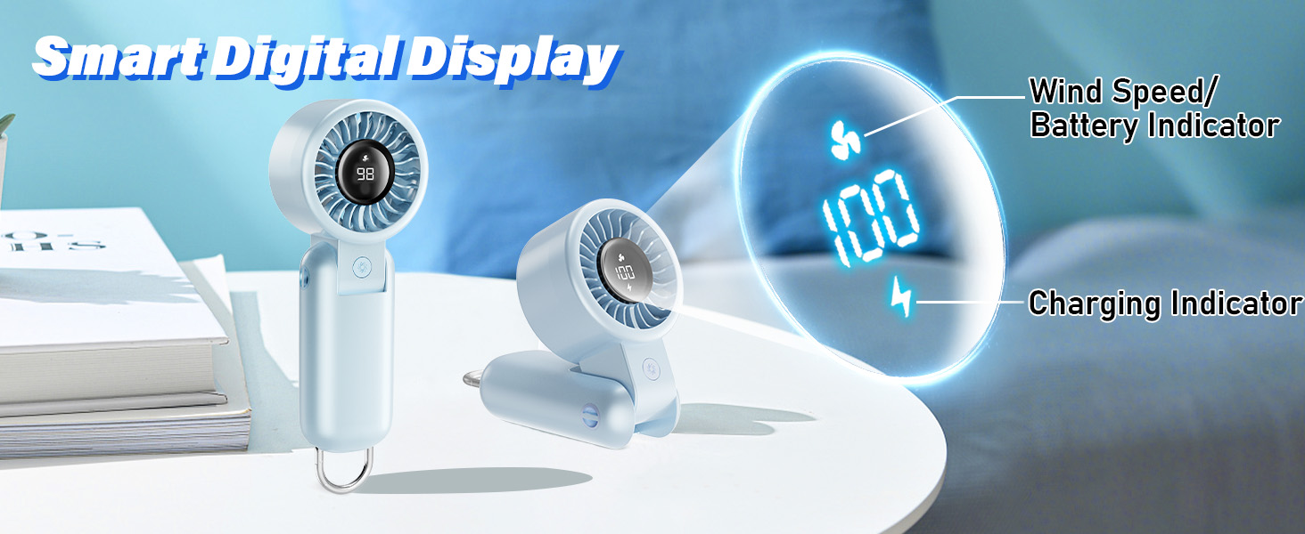 portable handheld fan