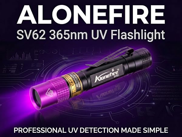 365nm Mini UV Flashlight