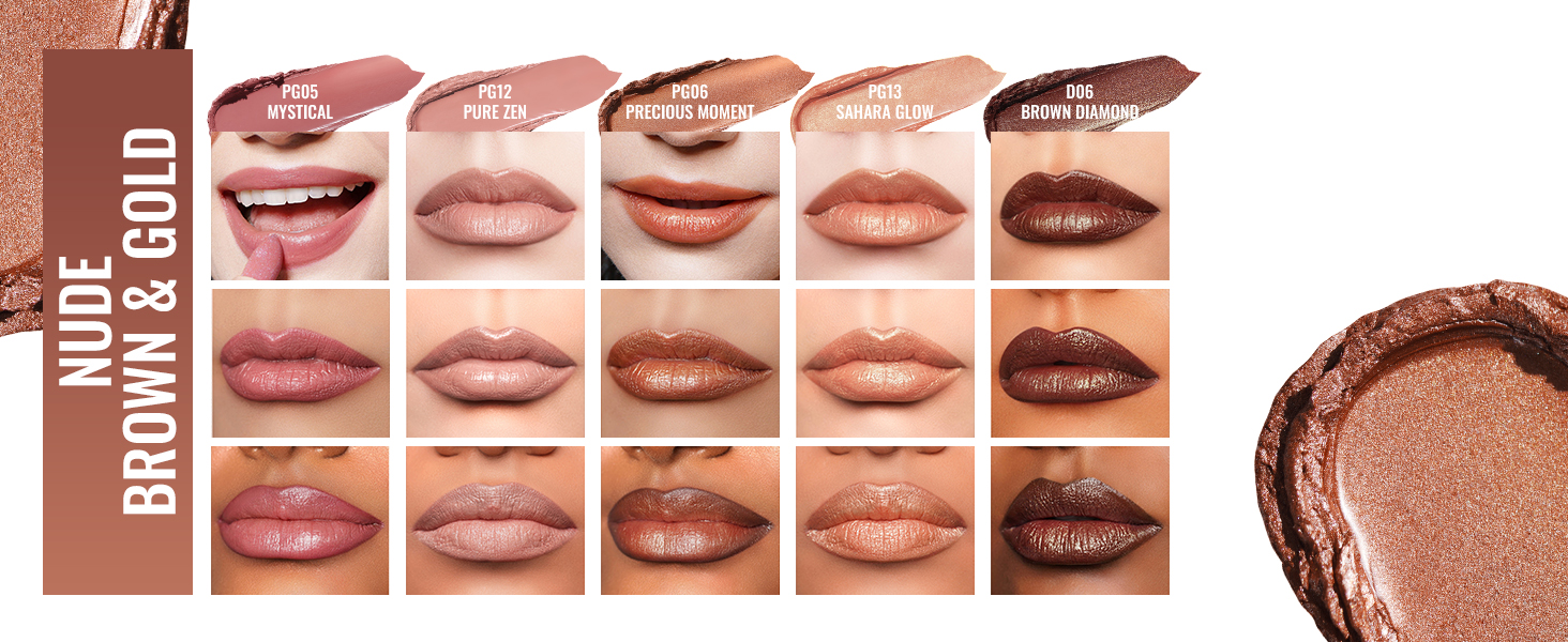 Nude &amp;amp; Bronze Lipstick