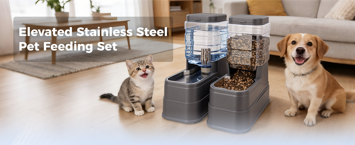 cat feeder grey1