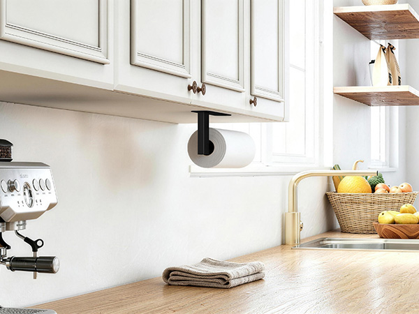 under cabinet paper towel holder