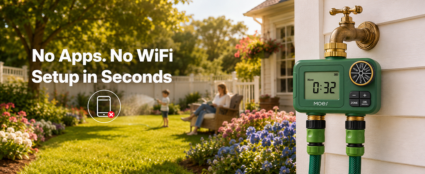 sprinkler timer for lawn hose