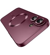Magnetic for iPhone 17 Case,Comes with Camera Lens Protector,Compatible with Magsafe,Soft TPU Ful...