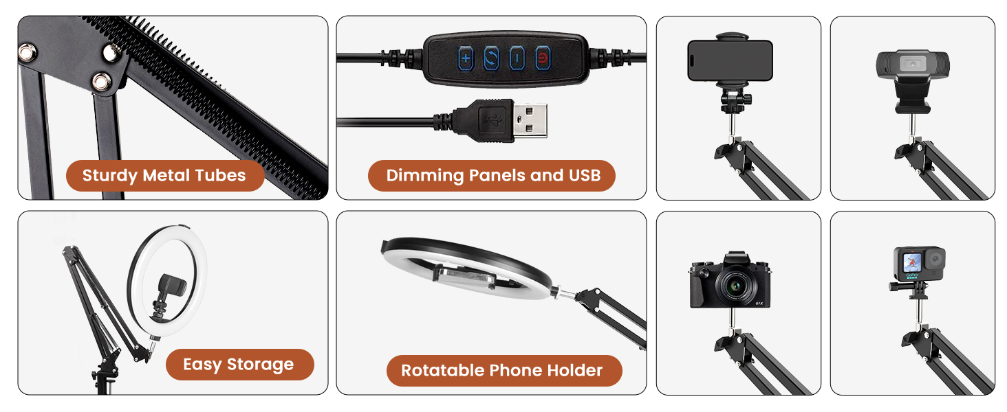 overhead phone mount