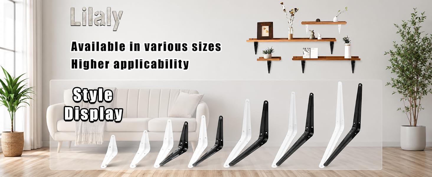Heavy Duty L Brackets for Shelves