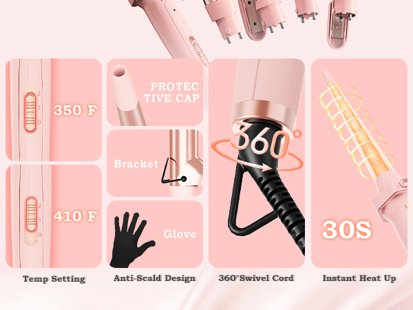 wand curling iron flat iron hair straightener