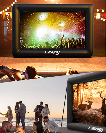 outdoor movie screen